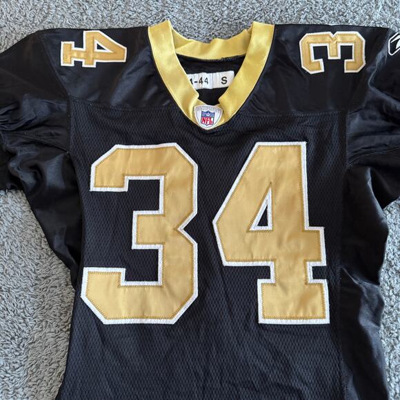 2004 Authentic Mike Mckenzie Reebok Game Issue/Use Jersey NFL New Orleans Saints - Picture 2 of 13